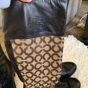 Coach boots.. authentic 6 1/2